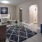 Open spaced living room area connected to the dining room